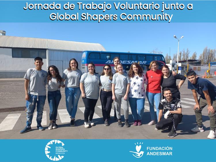 Fundación Andesmar junto a Global Shapers Community donaron objetos perdidos