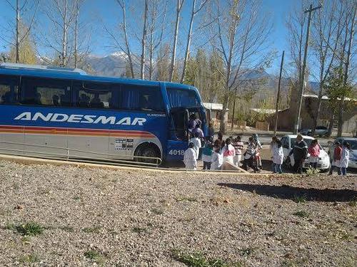 Desde Lavalle, una visita solidaria y educativa